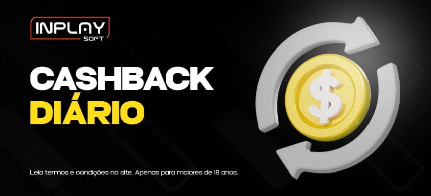 Cashback DIÁRIO - Recupere parte das suas perdas